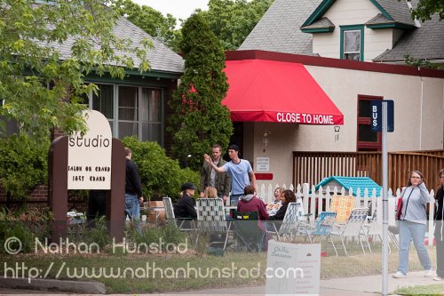 People enjoying Grand Old Day on 7 June 2009